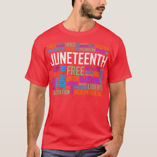 Camiseta Palavras Patrióticas Junta da Liberdade Africana A