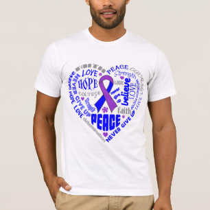 Camiseta Palavras pediatras do coração da consciência do