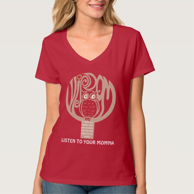 Camiseta Palavras sábias (Frente)