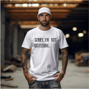 Camiseta palavras sarcásticas engraçadas citações