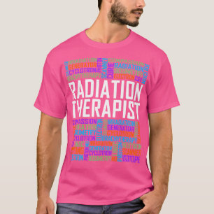 Camiseta Palavras Terapêuticas de Radiação