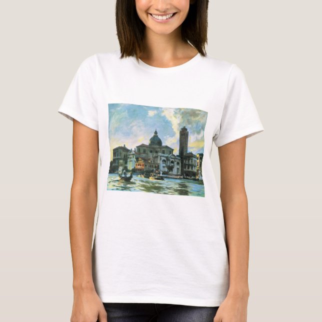 Camiseta Palazzo Labia, Veneza, por John Singer Sargent (Frente)