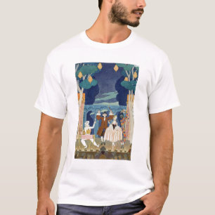 Camiseta Palco da pantomima, ilustração para 'Fetes