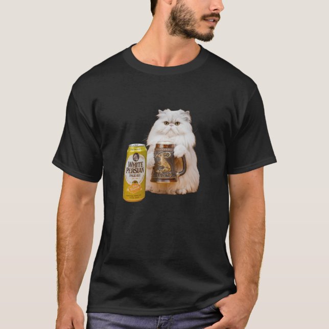 Camiseta Pale Ale Branco Persa (Frente)