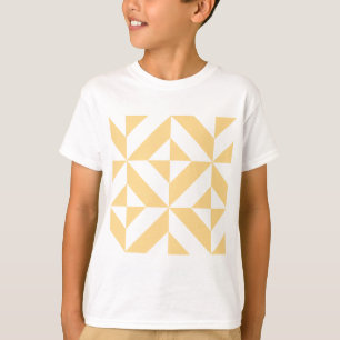 Camiseta Pale Melon Geométrico Deco Cube