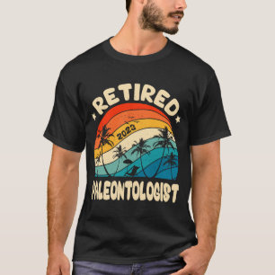 Camiseta Paleontóloga Reformada Pela Retirada De Vintage Wo