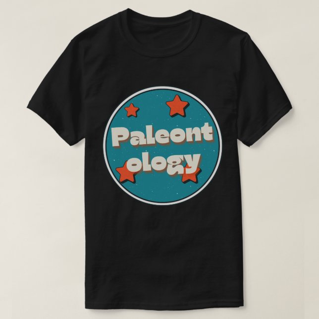 Camiseta Paleontologia (Frente do Design)