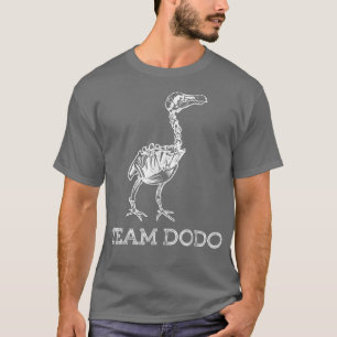 Camiseta Paleontologia do Pássaro do Esqueleto Fóssil do Te