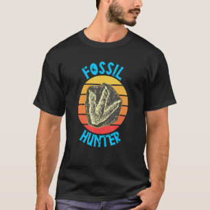 Camiseta Paleontólogo Fóssil Fóssil de Pegada Dinossauro