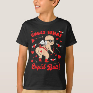 Camiseta Palerma do Dia dos Namorados Adivinha o que Cupido