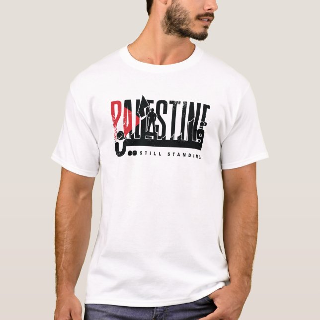 Camiseta palestina ainda em pé (Frente)