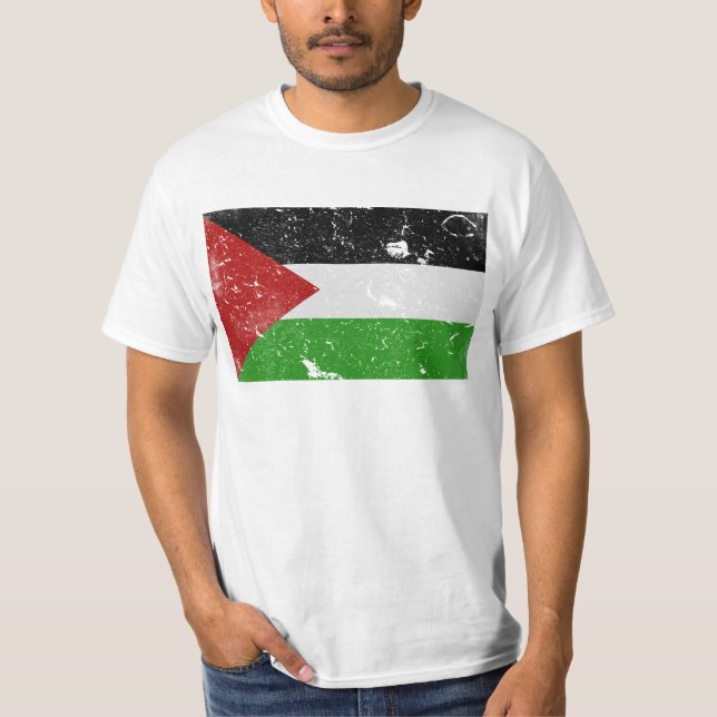 Camiseta Palestina Bandeira Liberdade Palestina Orgulho Pal (Frente)