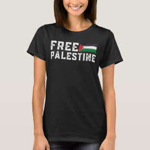 Camiseta Palestina Bandeira Liberdade para Gaza