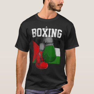 Camiseta Palestina Boxing Luvas Boxer Boxer Palestina