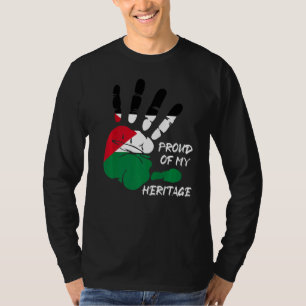 Camiseta Palestina - Impressão digital palestina