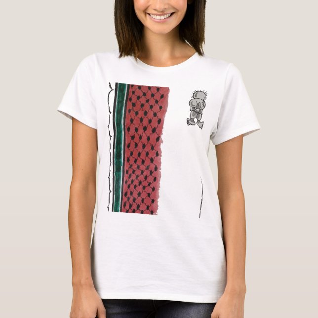 Camiseta Palestina livre (Frente)