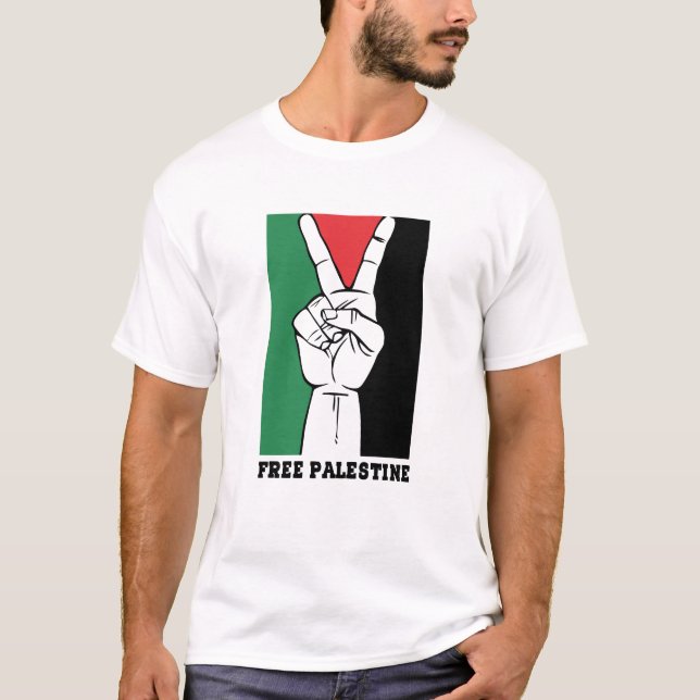 Camiseta Palestina Livre (Frente)