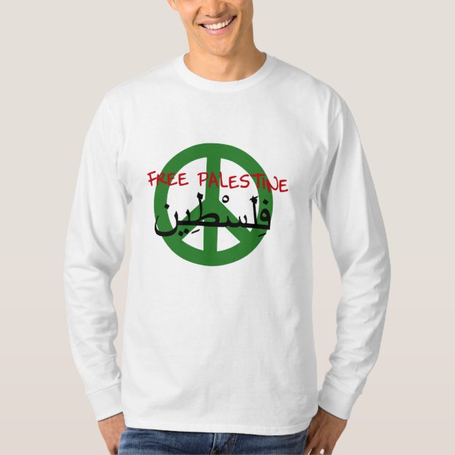 Camiseta Palestina livre (Frente)