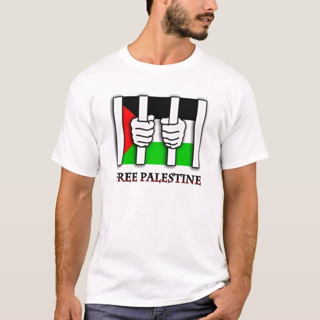 Camiseta Palestina livre (Frente)