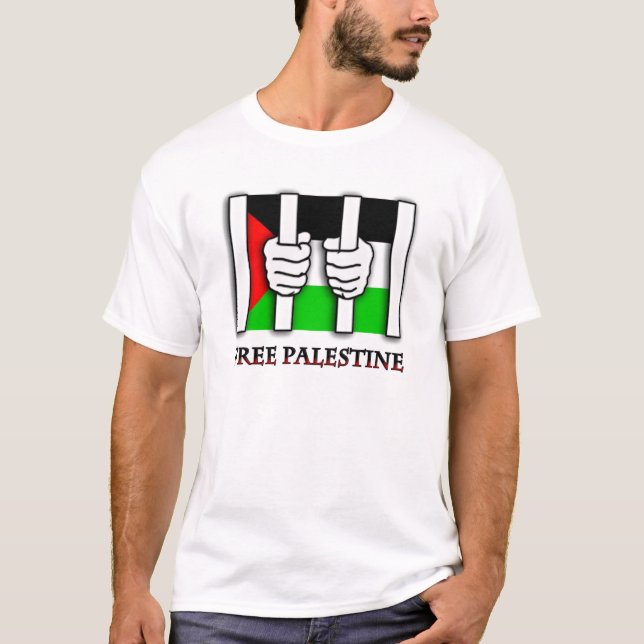 Camiseta Palestina livre (Frente)