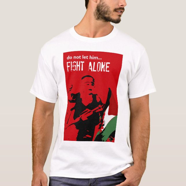 Camiseta Palestina livre (Frente)