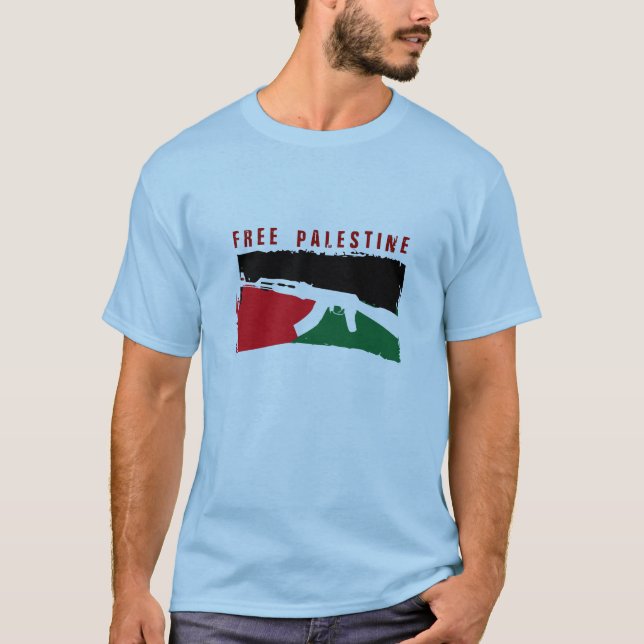 Camiseta Palestina livre (Frente)