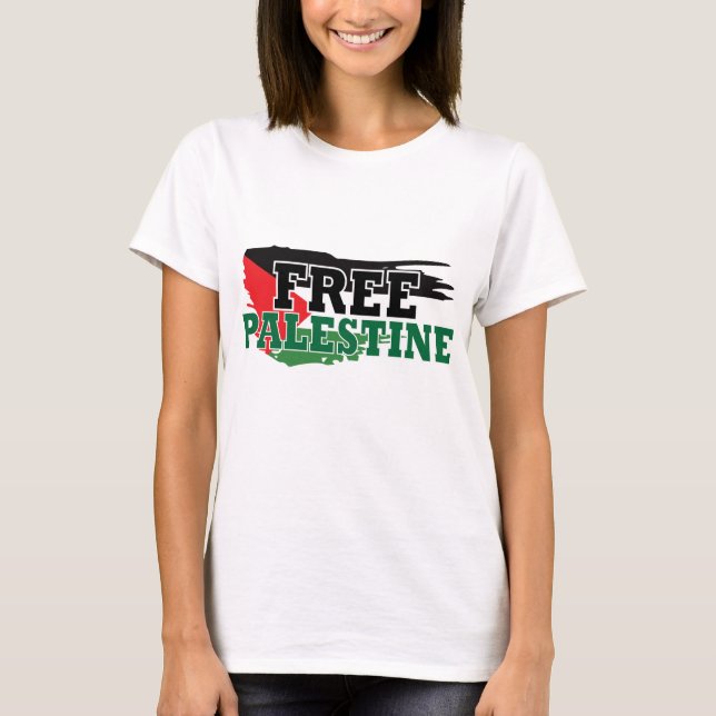 CAMISETA PALESTINA LIVRE (Frente)
