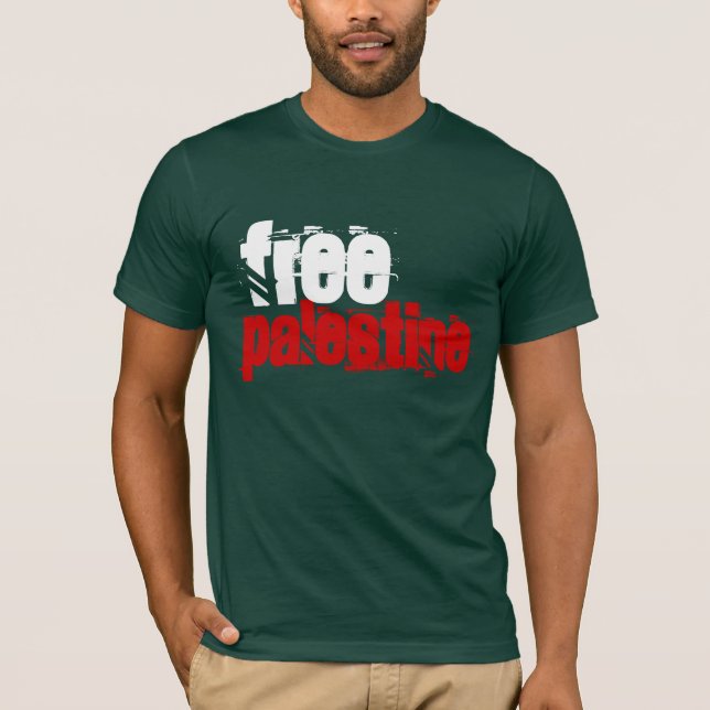 CAMISETA PALESTINA LIVRE! (Frente)