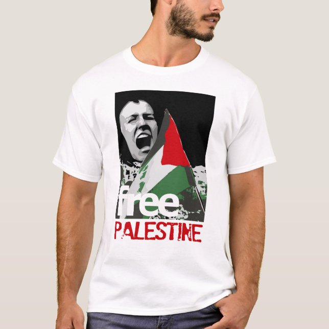 Camiseta Palestina Livre (Frente)