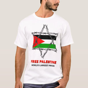 Camiseta PALESTINA LIVRE: A prisão a maior do mundo