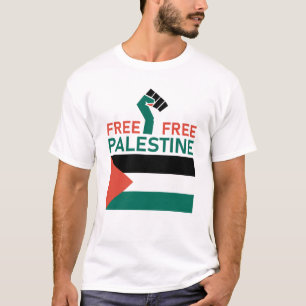 Camiseta Palestina Livre, Estou com a Palestina