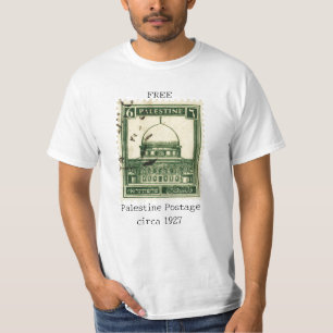 Camiseta Palestina Livre   Selo Palestina Históric