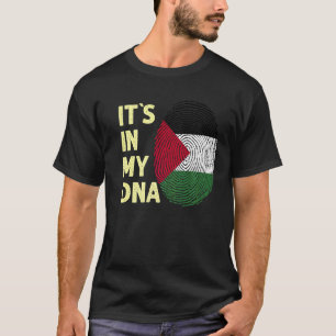 Camiseta Palestina no meu Dna Palestina - Equipe de Bandeir