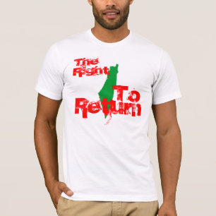 Camiseta Palestina: O direito de retornar