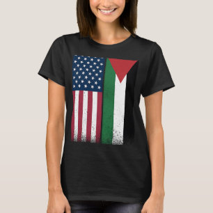 Camiseta Palestina Palestina - Sinalizadores Palestinos Ame