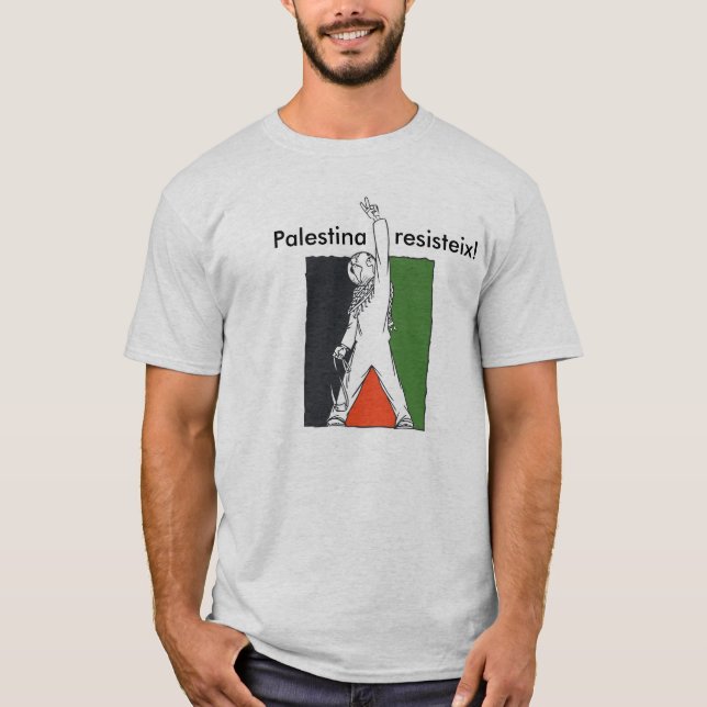 Camiseta Palestina Resisteix! (Frente)