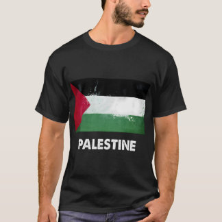 Camiseta Palestina Sinalizador Palestina