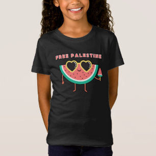 Camiseta palestina Watermelon Palestina, cor bonita