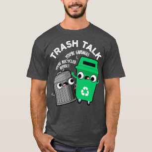 Camiseta Palestra Lixo Engraçado Caixa Lixo