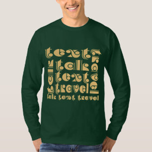 Camiseta Palestra Viagem de Texto do Dr. Green Long Sleeve