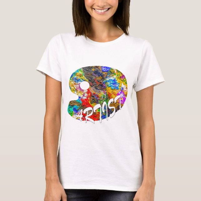 Camiseta Paleta de cores (Frente)