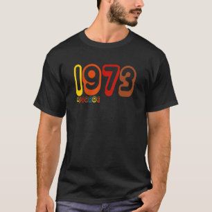 Camiseta Paleta de cores da impressora 1973 70s