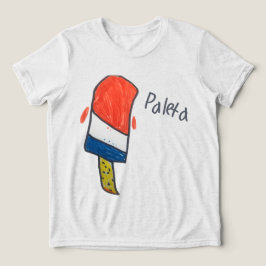 Camiseta 'Paleta' de Sorvete - 