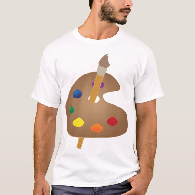 Camiseta Paleta do Artista (Frente)