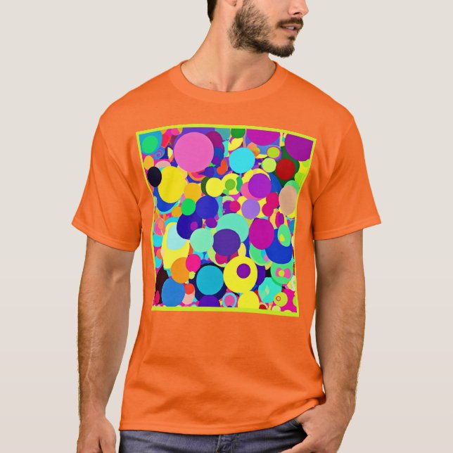Camiseta Paleta Lively Abstrato (Frente)