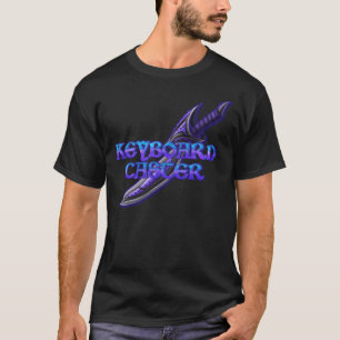 Camiseta Paleta MORPG Caster do teclado