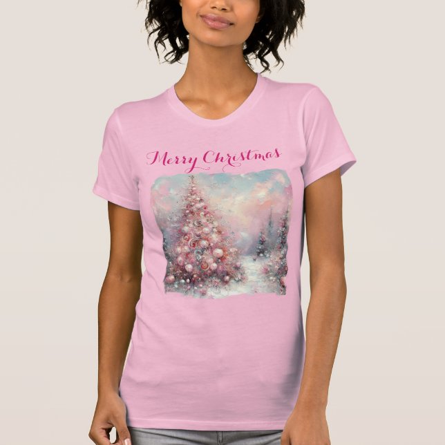 Camiseta Palha de Natal Impressionante e Impressionante, Ro (Frente)
