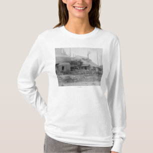 Camiseta Palha e fotografia da fundição de Delaware