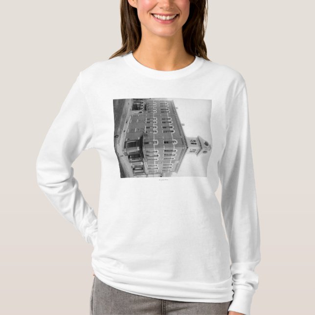 Camiseta Palha, fotografia da câmara municipal de South (Frente)