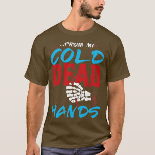 Camiseta Palha plástica das minhas mãos de Morto a frio